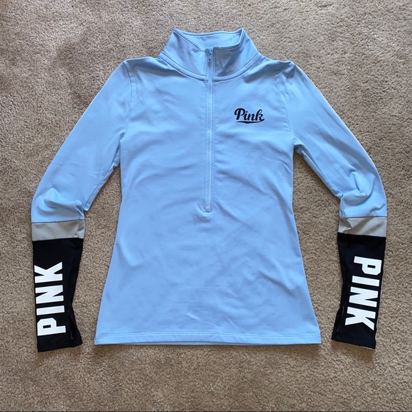 PINK Victoria's Secret Tops - PINK Half Zip